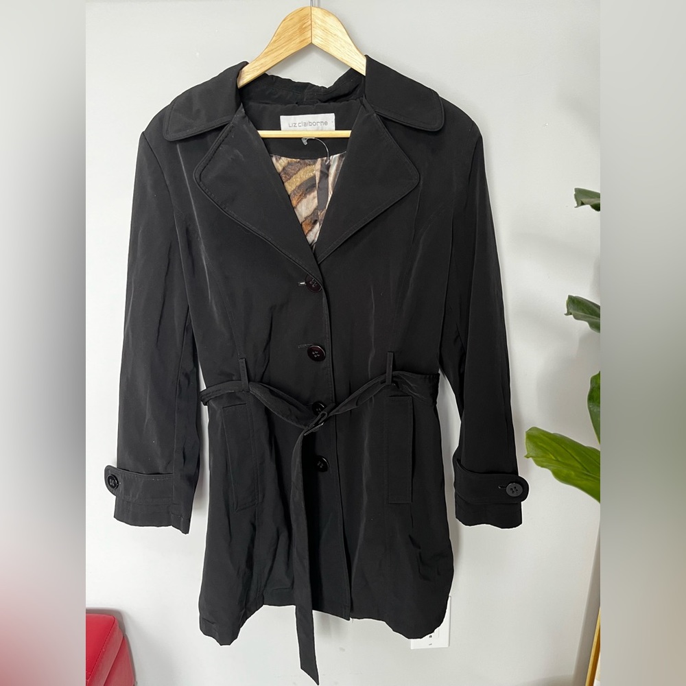 LIZ CLAIBORNE  DRESS COAT EUC SIZE LARGE